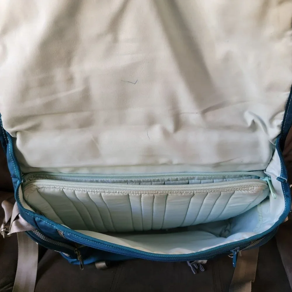 Ogio Monaco Blue Laptop Tablet Notebook Large Messenger Bag